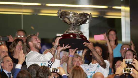 FOTO BD - El Madrid celebra su 27° Trofeo Santiago Bernabéu