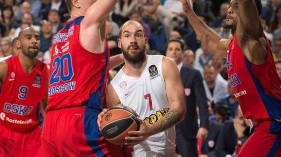 VIDEONOTICIA: Spanoulis, 'on fire' desde la línea de triples en el entrenamiento