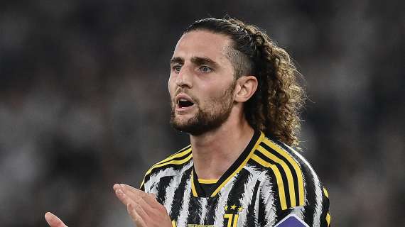 Adrien Rabiot con la Juventus