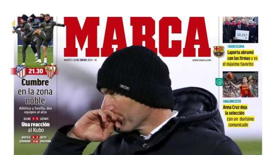 PORTADA - Marca: "Súper examen. Zidane..."