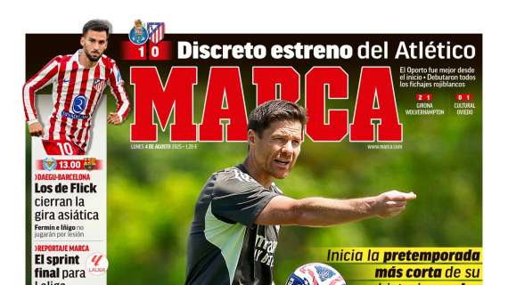 "El Madrid se pone las botas": en la portada de Marca