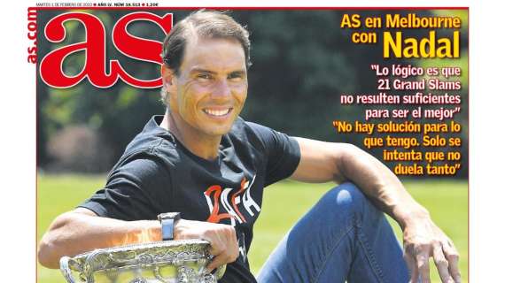 PORTADA | As, Nadal: "Esto no ha terminado"