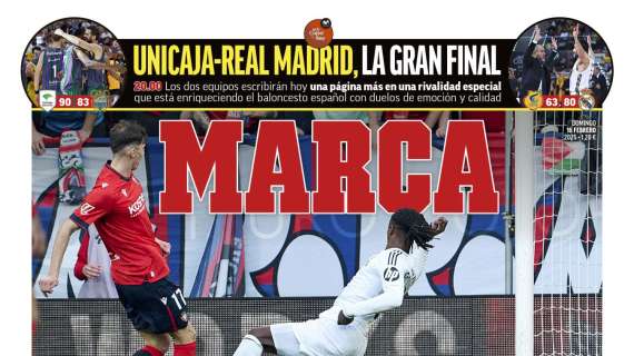 Marca destaca la polémica del Osasuna - Real Madrid: "Nos tienen confundidos"