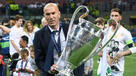 FOTO - Zidane con la Champions