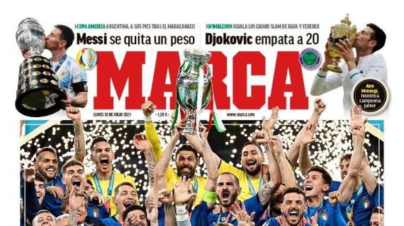 PORTADA | Marca, con Italia: "¡Wembleyazo!"