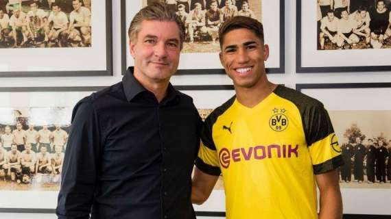 OFICIAL - El Madrid confirma la cesión de Achraf al Dortmund 