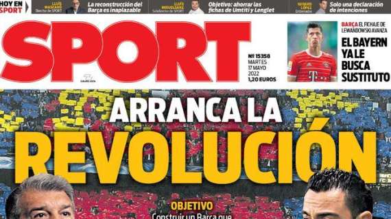 PORTADA | Sport: "Arranca la revolución"