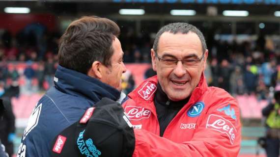 Nápoles, Sarri: "Ante el Madrid habrá que jugar con un poco de miedo y mucho descaro"