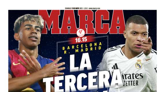 "La tercera final": el clásico, en la portada de Marca
