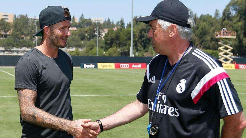 Beckham: "Echo de menos estar en el Real Madrid"