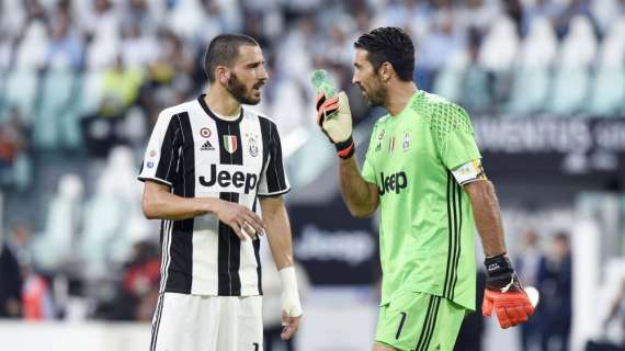 Bonucci, con Buffon: "Si hubiera estado en Madrid no habría sabido contenerme"