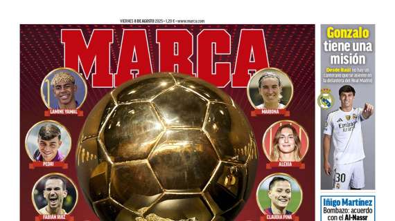 El futuro de Gonzalo en el Real Madrid protagoniza la portada de Marca