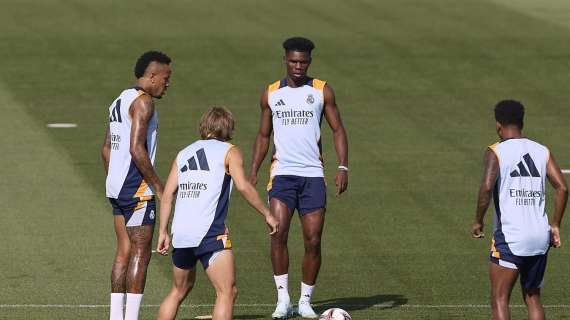 Entrenamiento Real Madrid