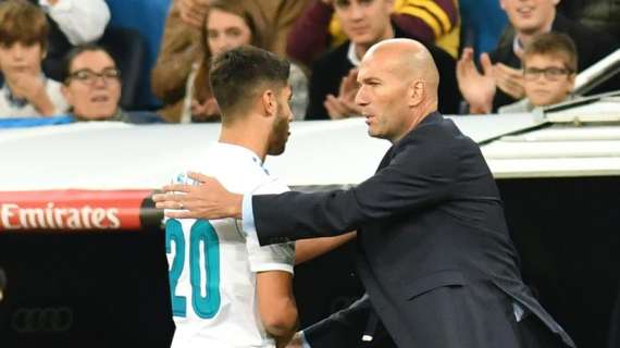 Asensio y Zidane, Real Madrid