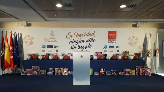 FOTO BD - La Fundación del Real Madrid se une para entregar regalos a los menores tutelados