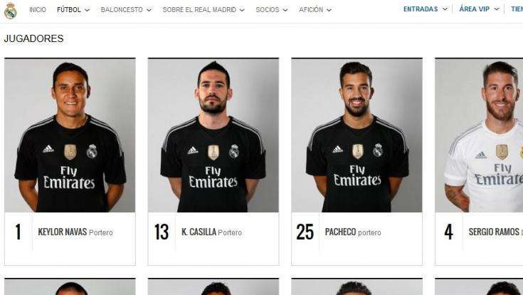 Los dorsales para la 2015/2016