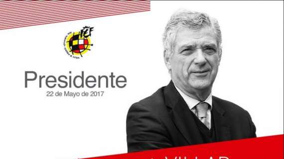 OFICIAL - Villar, reelegido como presidente de la RFEF