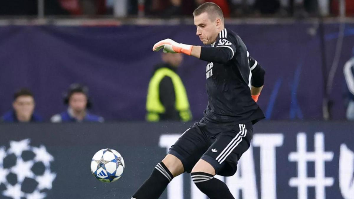 Lunin se apunta al derbi madrileño de este domingo como titular