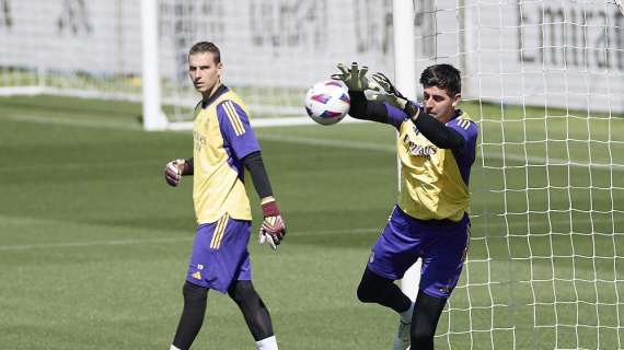 Lunin y Courtois, Real Madrid