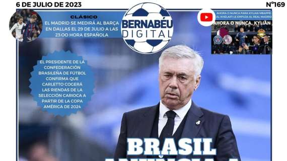 PORTADA BD | "Brasil anuncia a Ancelotti. Dos semanas de plazo"