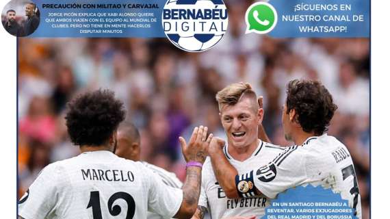 El Corazón Classic Match con las leyendas madridistas, protagonista de la portada BD