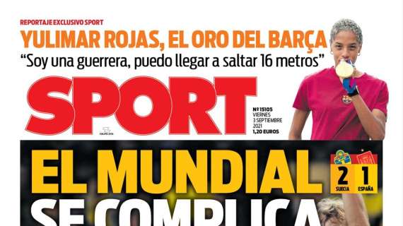 PORTADA | Sport: "El Mundial se complica"