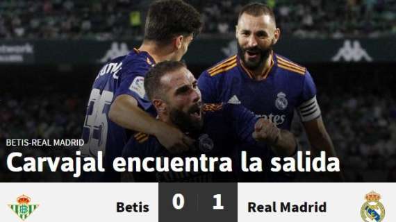 As: "Carvajal encuentra la salida"