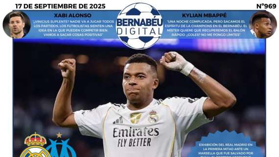 La victoria del Real Madrid, protagonista en la portada de Bernabéu Digital