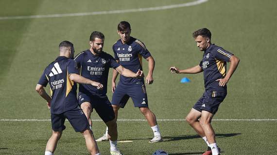 Entrenamiento del Real Madrid