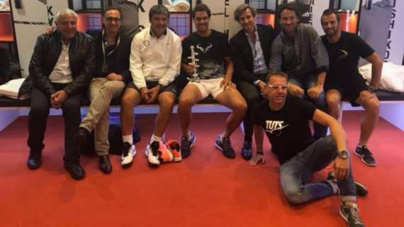 Nadal no se olvida del Madrid ni en la victoria: el balear retrasó su rueda de prensa para seguir el partido