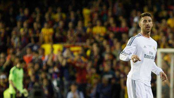 Ramos, sustituido por molestias en el sóleo de la pierna derecha