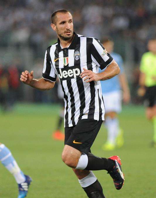 Chiellini, duda para la final de la Champions
