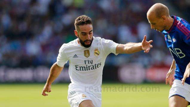 Carvajal: "Danilo ha empezado jugando, pero esto es muy largo"