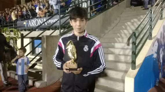 Theo Zidane, pichichi en Arona