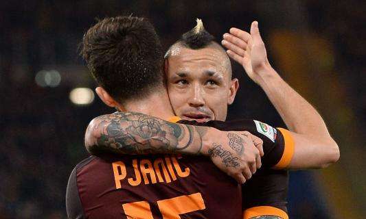 Pjanic y Nainggolan