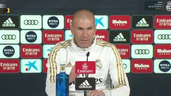 Zidane: "¿Jovic? En un minuto puede cambiar su situación. Alaba..."