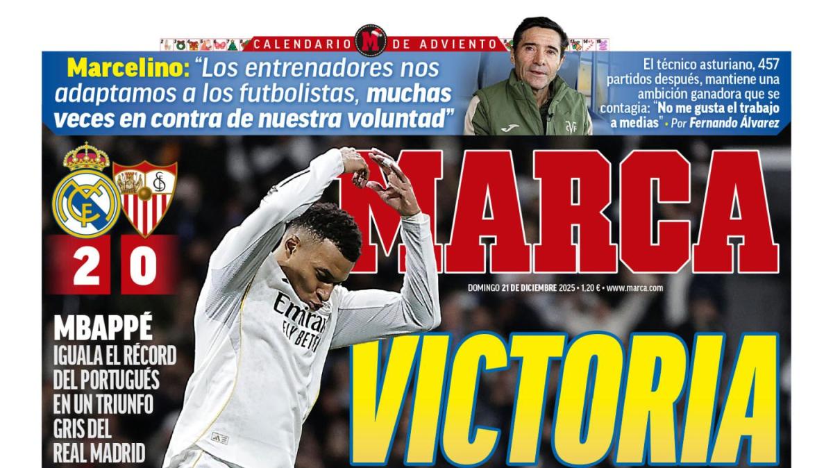 "Victoria entre pitos", saca en primera plana el Marca