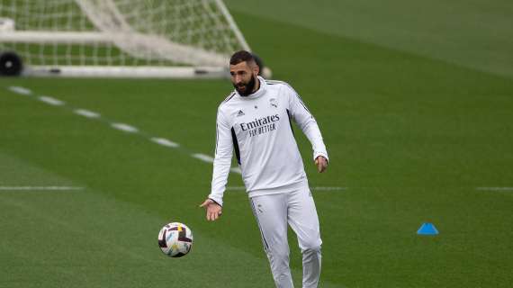 Informe del entrenamiento: vuelve Benzema con la mente puesta en el Liverpool