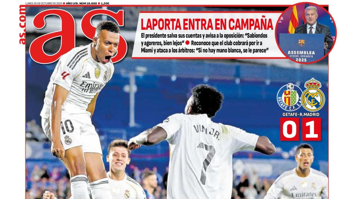 AS saca en primera plana a "Mbappé y compañía"
