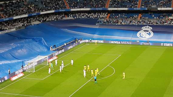 DESCANSO | Real Madrid 0-0 Villarreal: empate con poco peligro blanco y polémica arbitral