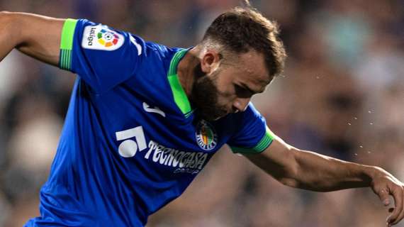 Borja Mayoral con el Getafe