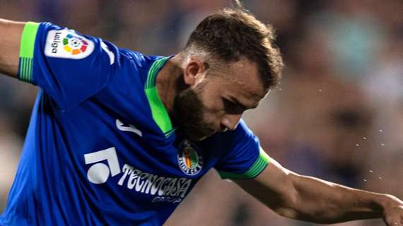 Borja Mayoral con el Getafe