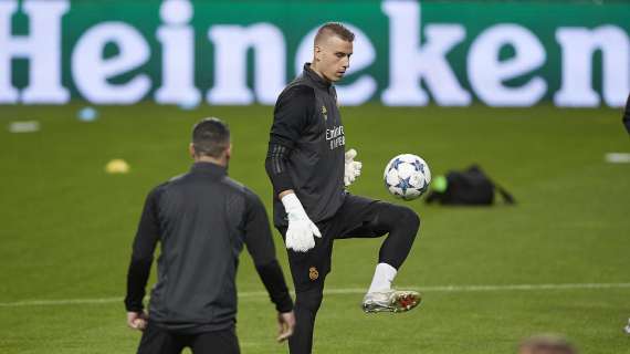 Andriy Lunin, Real Madrid