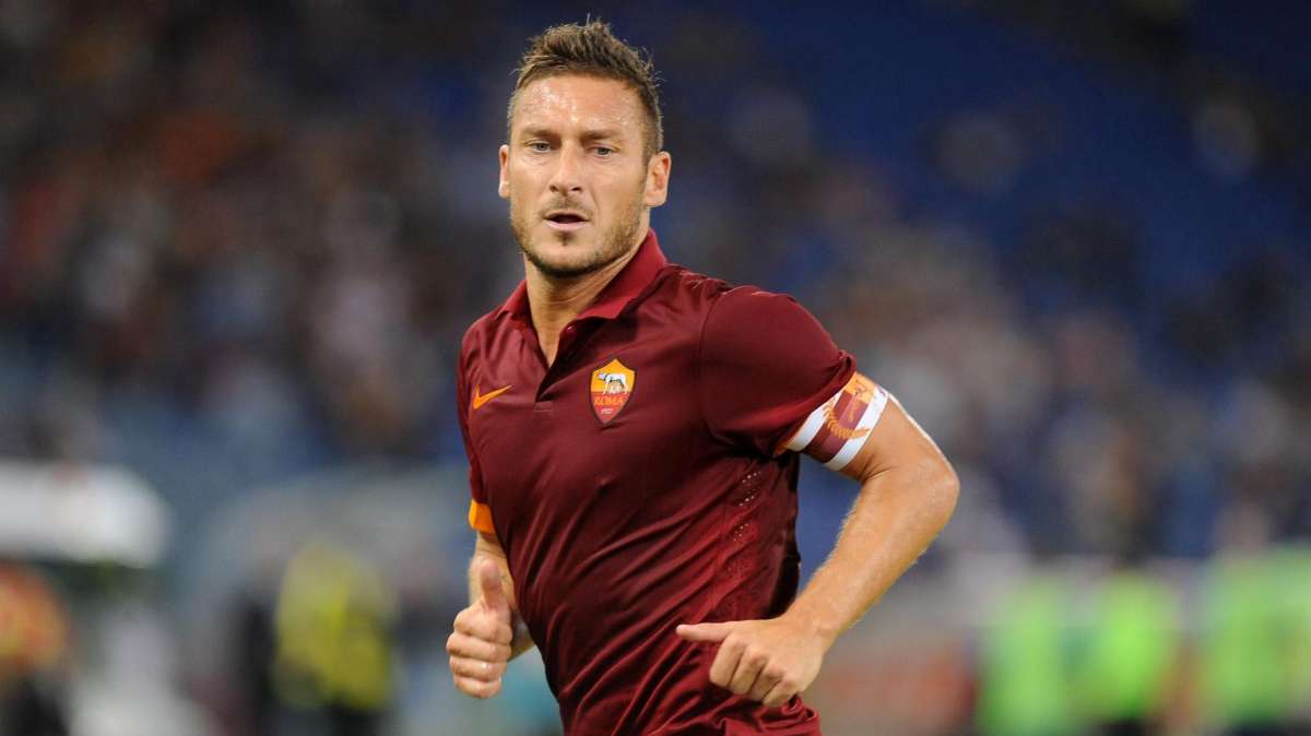 Totti, el más veterano en marcar en Champions