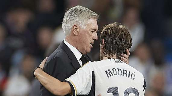 Ancelotti y Modric, Madrid