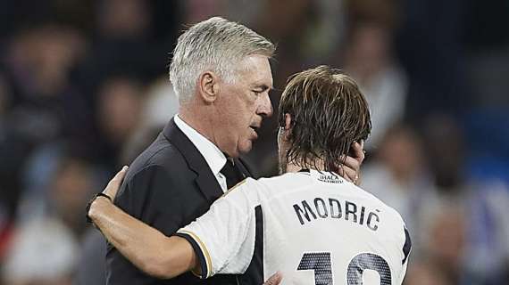 Ancelotti y Modric