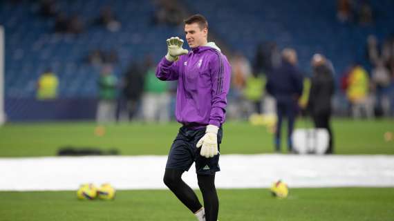 Andriy Lunin, Real Madrid