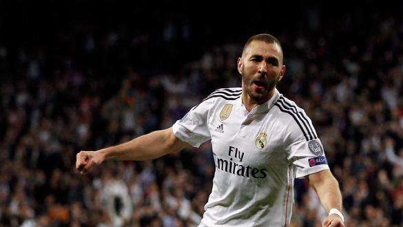 Benzema, negado contra el Atlético