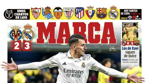 PORTADA | Marca: "El Madrid de siempre"