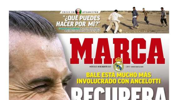 PORTADA | Marca: "Bale recupera la sonrisa: está mucho más involucrado con Ancelotti"